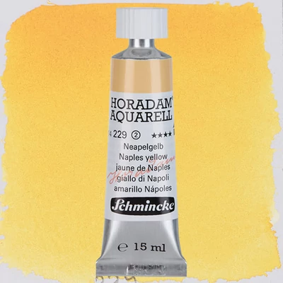 Schmincke Horadam akvarel boja u tubi, 15 ml - 229, naples yellow