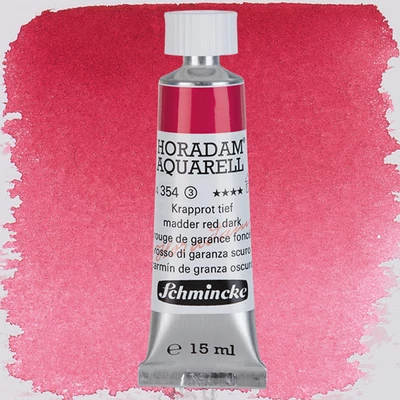 Schmincke Horadam akvarel boja u tubi, 15 ml - 354, madder red dark