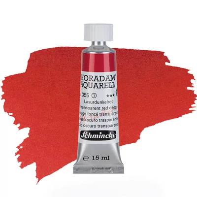 Schmincke Horadam akvarel boja u tubi, 15 ml - 355, transparent red deep