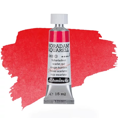 Schmincke Horadam akvarel boja u tubi, 15 ml - 363, scarlet red