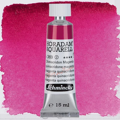 Schmincke Horadam akvarel boja u tubi, 15 ml - 369, quinacridone magenta