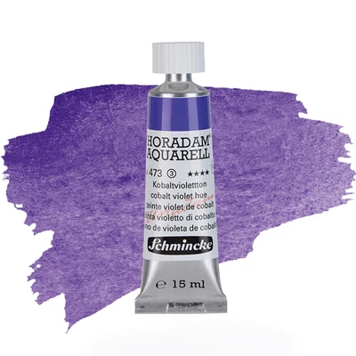 Schmincke Horadam akvarel boja u tubi, 15 ml - 473, cobalt violet hue, granulirajući