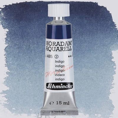 Schmincke Horadam akvarel boja u tubi, 15 ml - 485, indigo