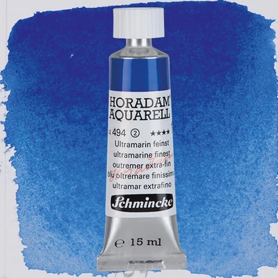 Schmincke Horadam akvarel boja u tubi, 15 ml - 494, ultramarine finest