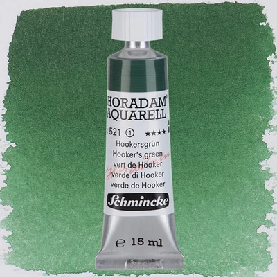 Schmincke Horadam akvarel boja u tubi, 15 ml - 521, hooker's green