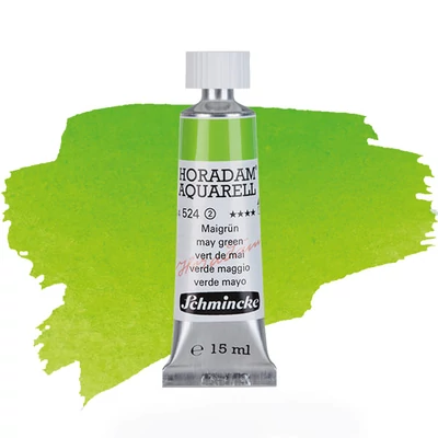 Schmincke Horadam akvarel boja u tubi, 15 ml - 524, may green