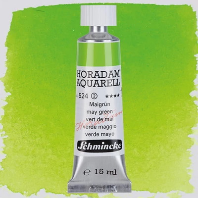 Schmincke Horadam akvarel boja u tubi, 15 ml - 524, may green