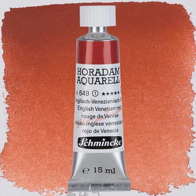 Schmincke Horadam akvarel boja u tubi, 15 ml - 649, english venetian red