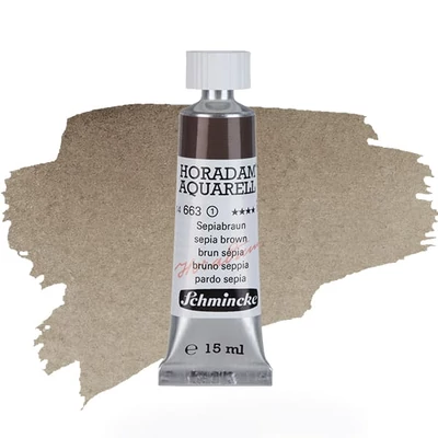 Schmincke Horadam akvarel boja u tubi, 15 ml - 663, sepia brown