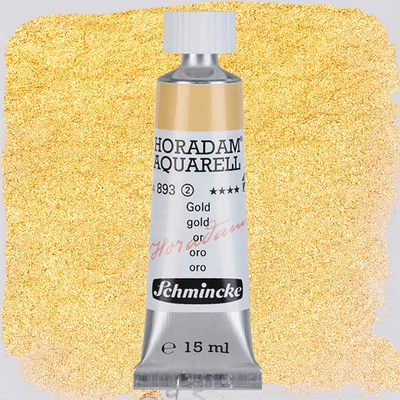 Schmincke Horadam akvarel boja u tubi, 15 ml - 893, gold
