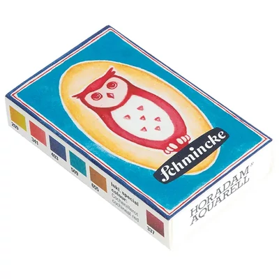 Set akvarelnih boja Schmincke Horadam - 6x1/2 svile, Matchbox