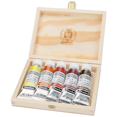 Schmincke Horadam set akvarel boja, super granulacija - 5x15 ml, Volcano