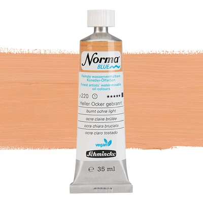 Schmincke Norma Blue veganska uljana boja na vodenoj bazi, 35 ml - 220, burnt ochre light