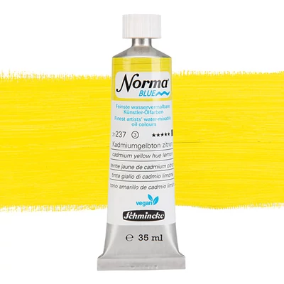 Schmincke Norma Blue veganska vodena uljana boja, 35 ml - 237, cadmium yellow hue lemon