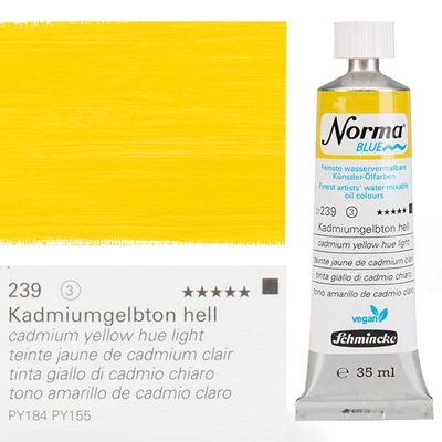 Schmincke Norma Blue veganska vodena uljana boja, 35 ml - 239, cadmium yellow hue light