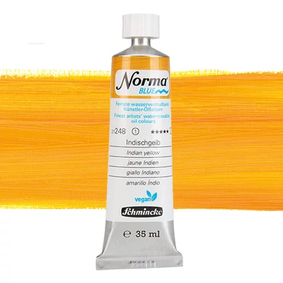 Schmincke Norma Blue veganska vodena uljana boja, 35 ml - 248, indian yellow