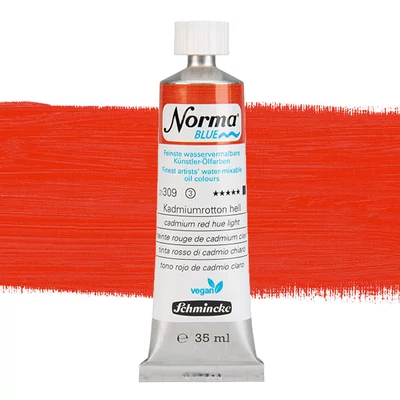 Schmincke Norma Blue veganska vodena uljana boja, 35 ml - 309, cadmium red hue light
