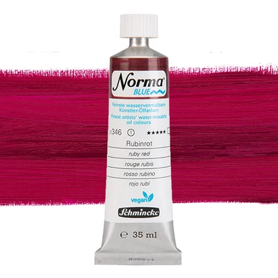 Schmincke Norma Blue veganska vodena uljana boja, 35 ml - 346, ruby red
