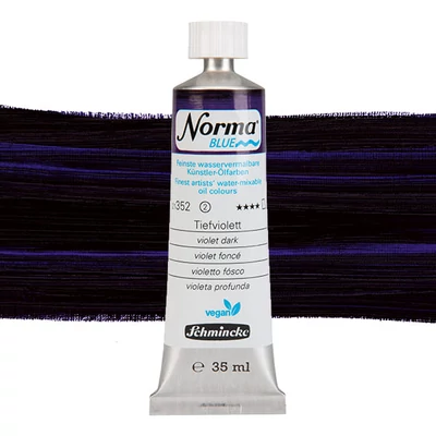 Schmincke Norma Blue veganska vodena uljana boja, 35 ml - 352, violet dark