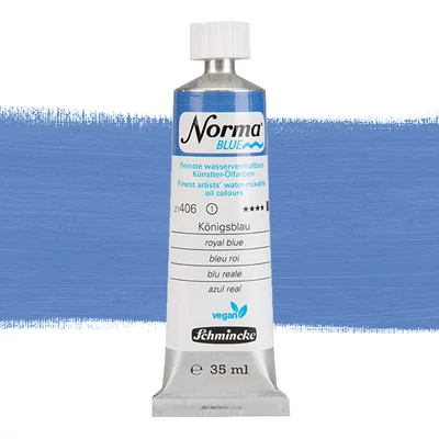 Schmincke Norma Blue veganska vodena uljana boja, 35 ml - 406, royal blue