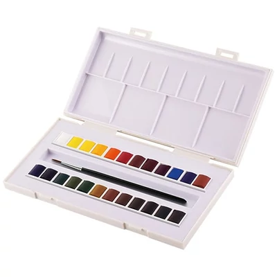 Sennelier la petite Aquarelle set akvarel boja, 24x1/2 drška + kist