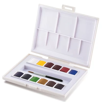 Sennelier la petite Aquarelle set akvarel boja, 12x1/2 drška + kist