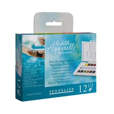 Sennelier la petite Aquarelle set akvarel boja, 12x1/2 drška + kist