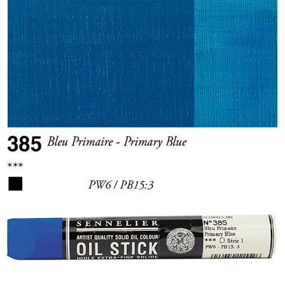 Sennelier Oil Stick, 38 ml - 385, primary blue