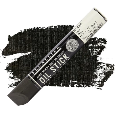 Sennelier Oil Stick, 38 ml - 438, sepia