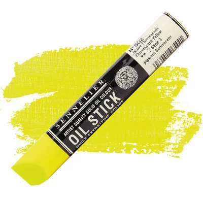 Sennelier Oil Stick, 38 ml - 502, fluorescent yellow