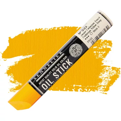 Sennelier Oil Stick, 38 ml - 533, cadmium yellow deep