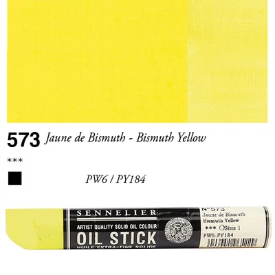 Sennelier Oil Stick, 38 ml - 573, bismuth yellow