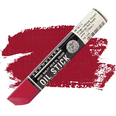 Sennelier Oil Stick, 38 ml - 611, purple cadmium red