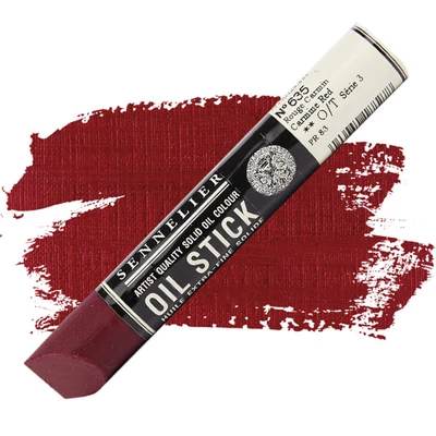 Sennelier Oil Stick, 38 ml - 635, carmine red