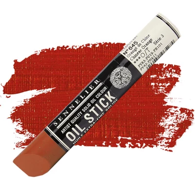 Sennelier Oil Stick, 38 ml - 645, chinese orange