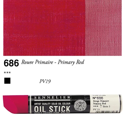 Sennelier Oil Stick, 38 ml - 686, primary red