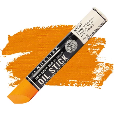 Sennelier Oil Stick, 38 ml - 687, cadmium orange