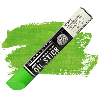 Sennelier Oil Stick, 38 ml - 871, bright yellow green