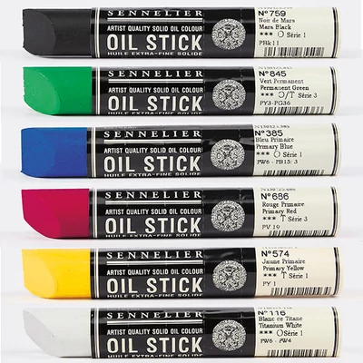 Set Sennelier Oil Stick - 6x38 ml, introductory set
