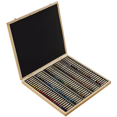 Sennelier set uljanih pastelnih kreda - 120 kom, drvena kutija
