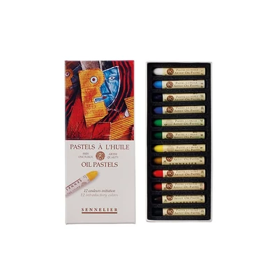 Sennelier set uljnih pastelnih kreda - 12 kom