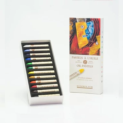 Sennelier set uljnih pastelnih kreda - 12 kom