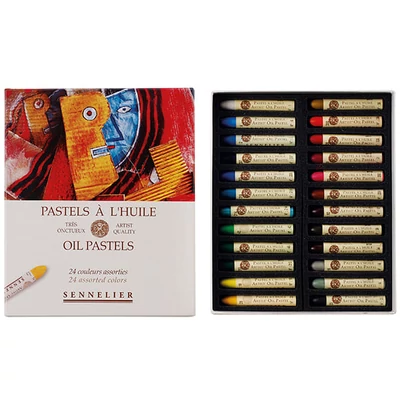 Sennelier set uljanih pastelnih kreda - 24 kom