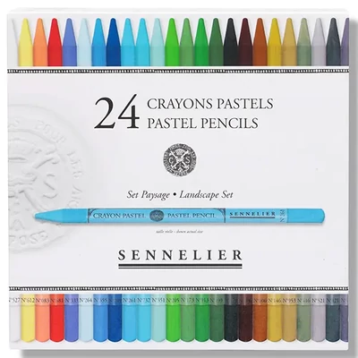 Set pastelnih olovaka Sennelier- 24 kom, Landscape