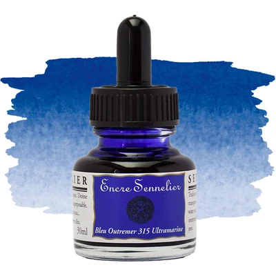 Sennelier tuš za crtanje, 30 ml - 315, ultramarine blue