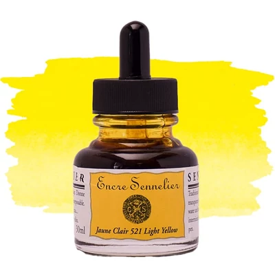 Sennelier tuš za crtanje, 30 ml - 521, yellow light