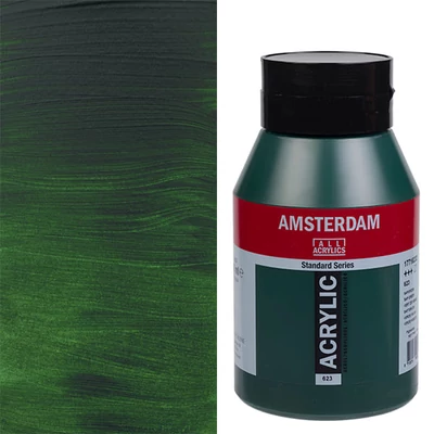 Talens Amsterdam akrilna boja, 1000 ml - 623, sap green