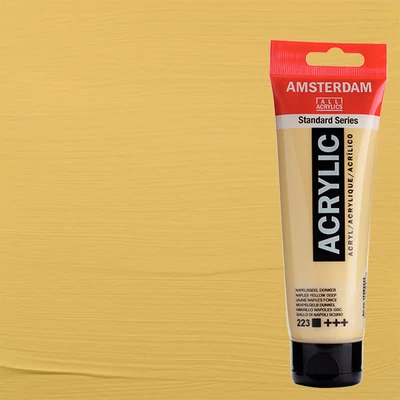 Talens Amsterdam akrilna boja, 120 ml - 223, naples yellow deep