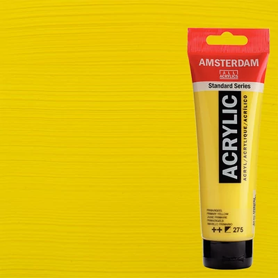 Talens Amsterdam akrilna boja, 120 ml - 275, primary yellow