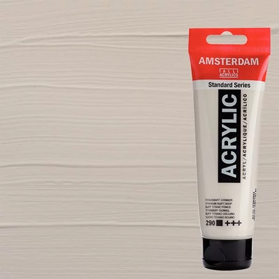 Talens Amsterdam akrilna boja, 120 ml - 290, titanium buff deep